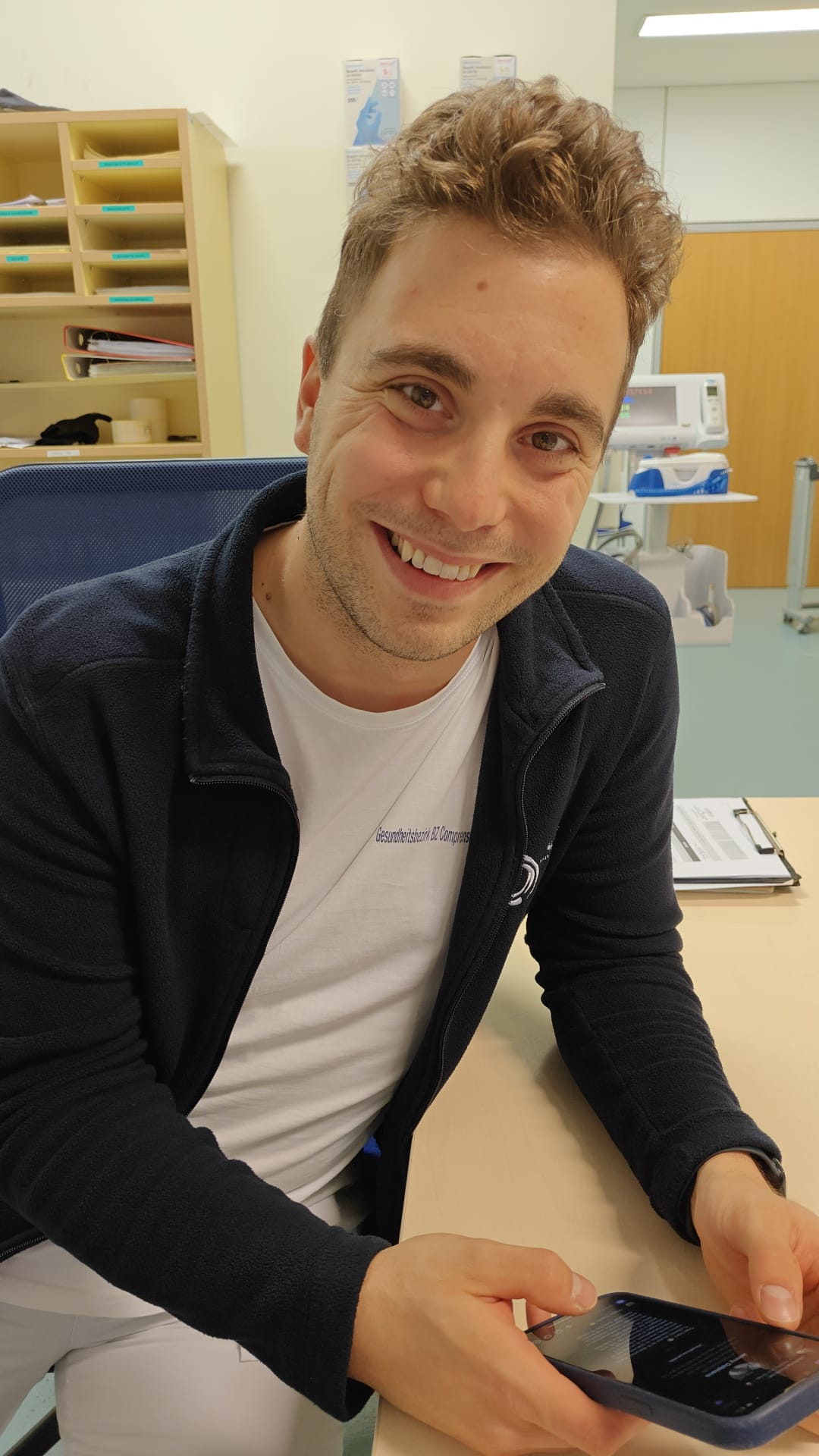 Ivan Mattei ist Krankenpfleger in der Notaufnahme des Krankenhauses Bozen. Ein Beruf in dem Respekt eine zentrale Rolle spielt. (Foto: privat)