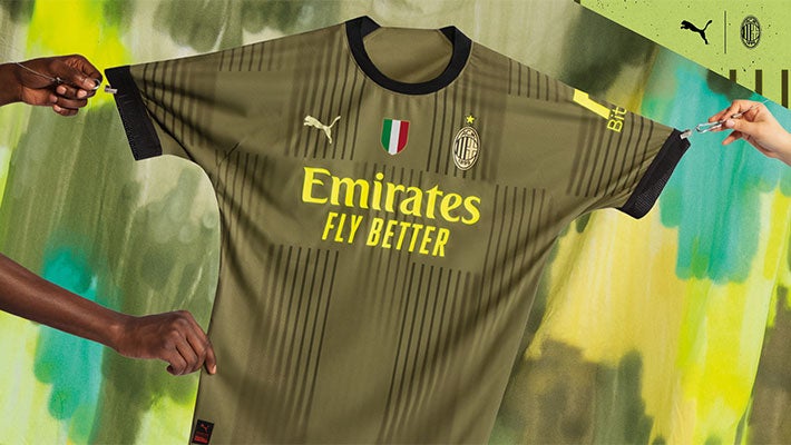 AC MILAN AND PUMA UNVEIL THE NEW 2022/23 THIRD KIT