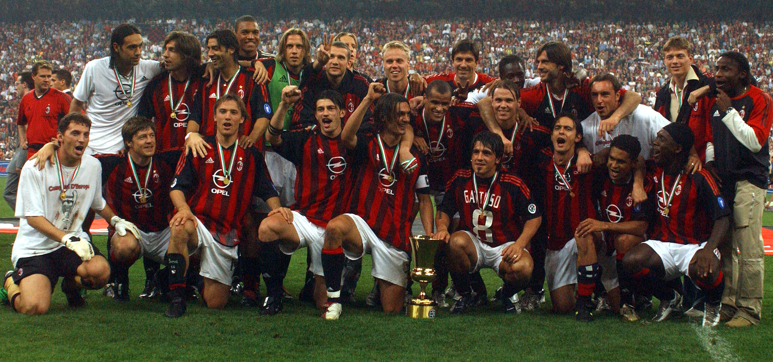 AC Milan Roster and Lineup 2002/03: Men's First Team