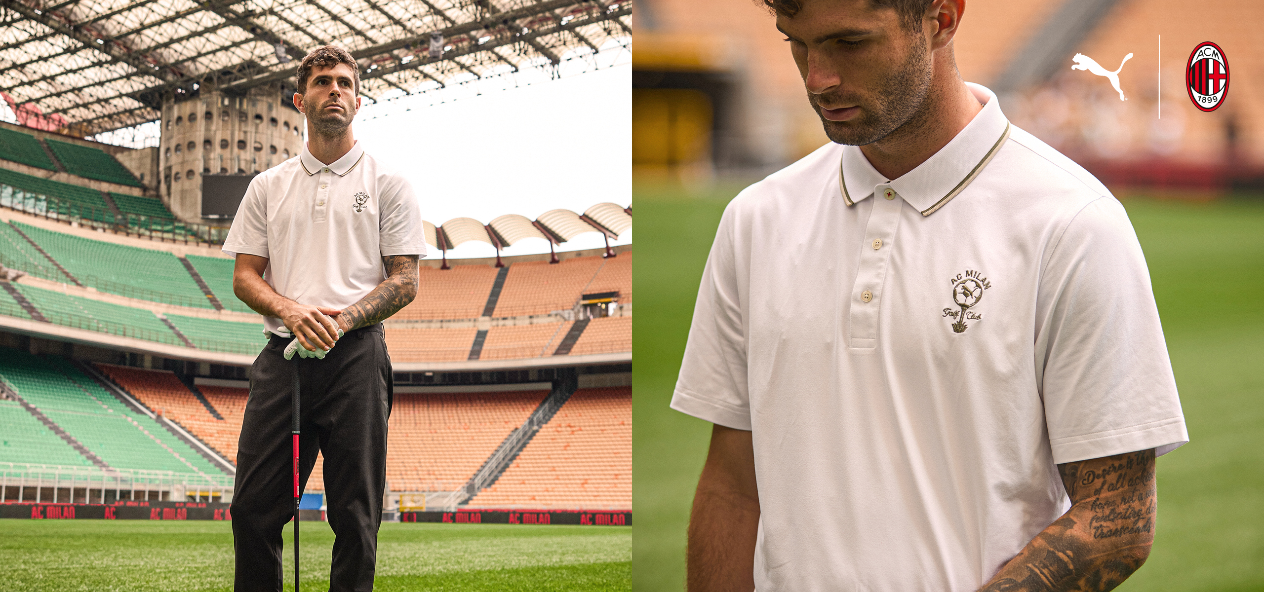 AC MILAN AND PUMA GOLF UNVEIL SPORT-STYLE CAPSULE BRINGING