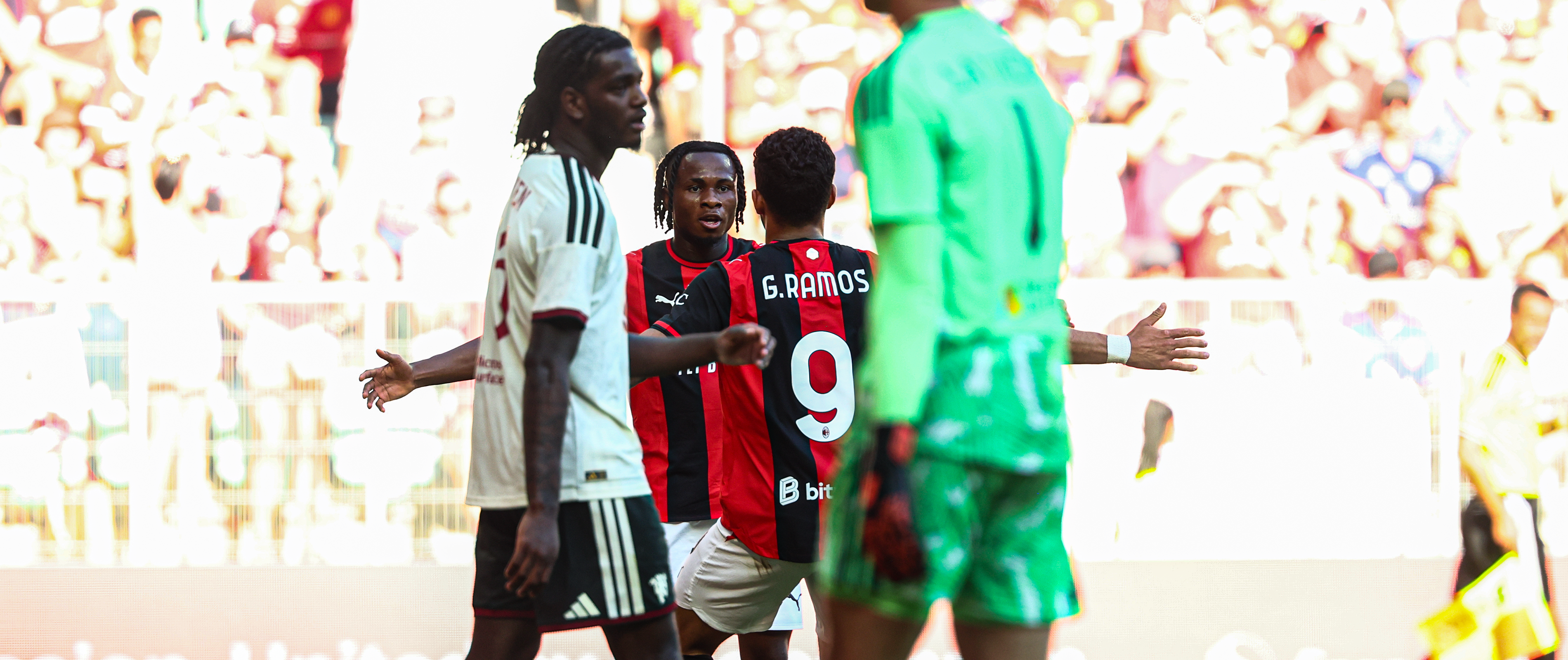 PRE-SEASON ENDS WITH A WIN: 4-2 AGAINST MANCHESTER UNITED