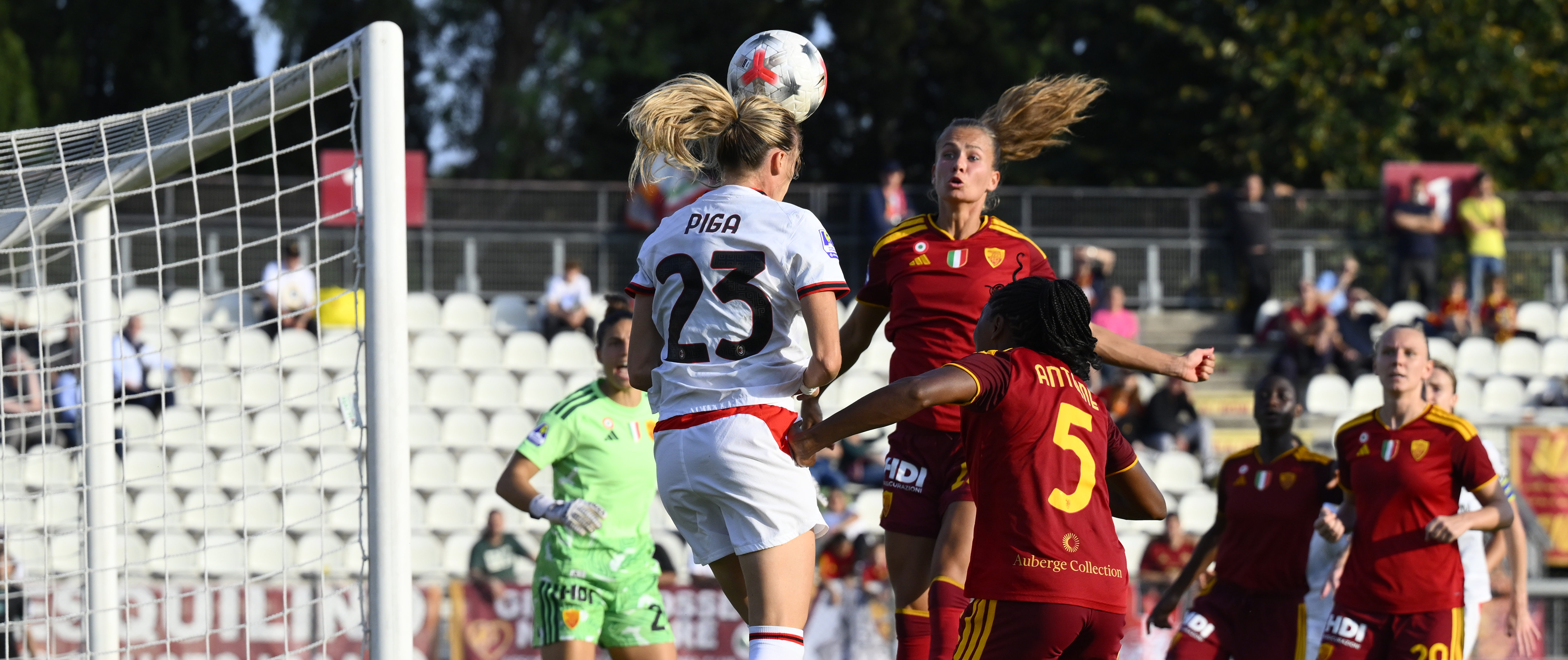 ROSSONERE FALL TO ROMA ON THE ROAD