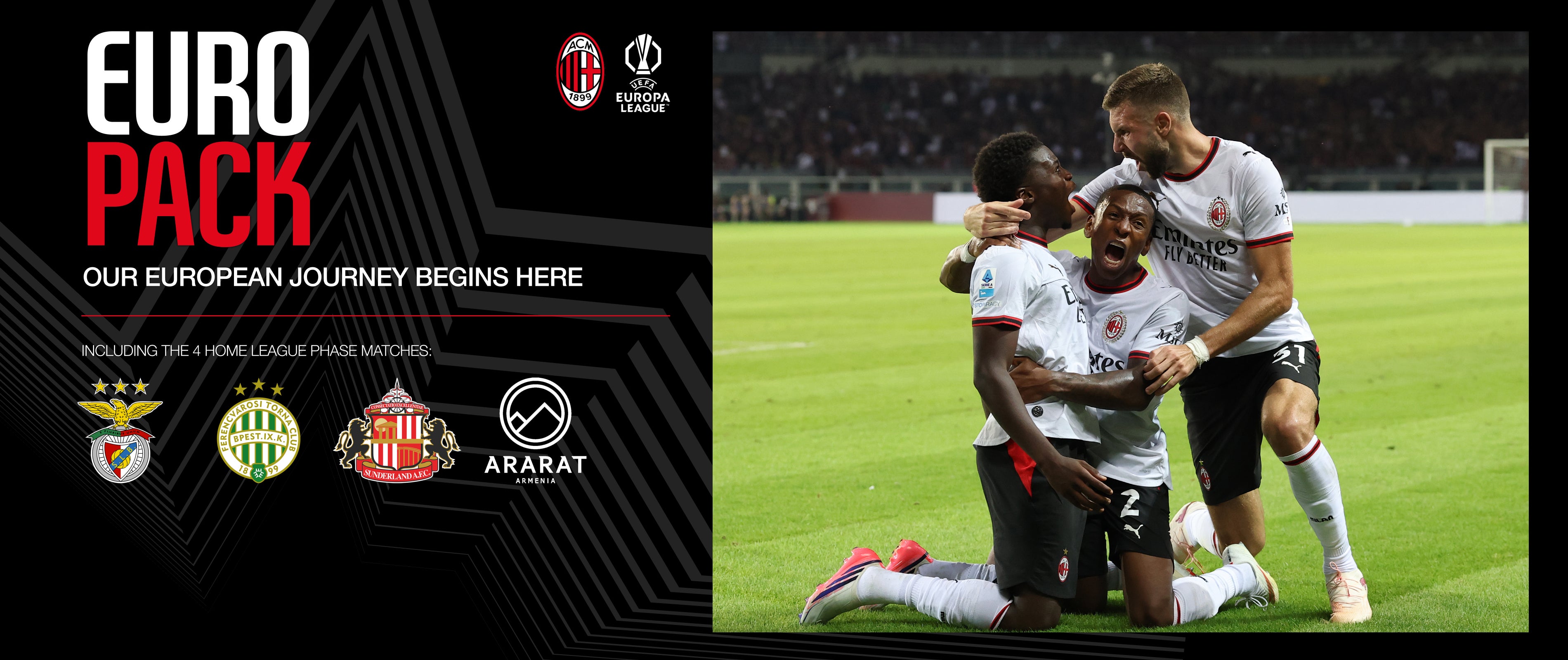 EURO PACK 2026/27: ON SALE NOW
