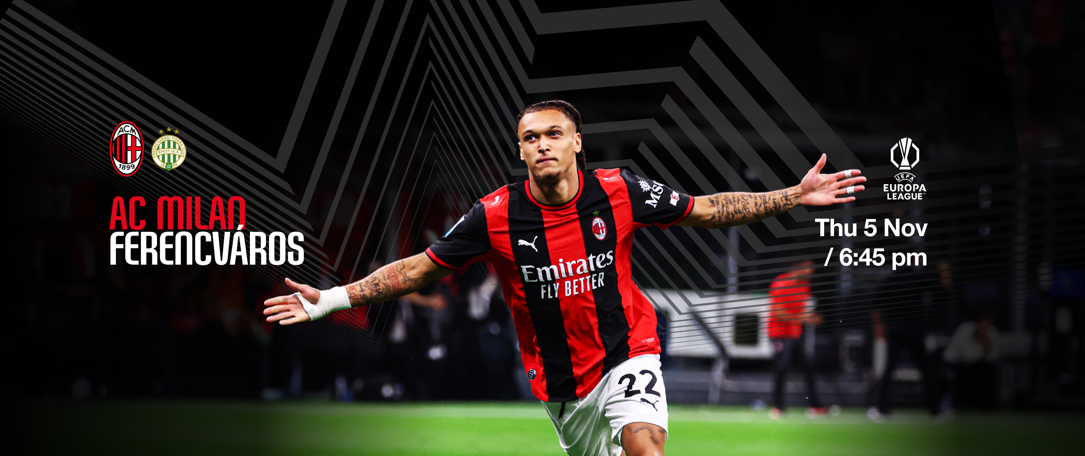 AC MILAN vs. FERENCVÁROS: EUROPA LEAGUE RETURNS
