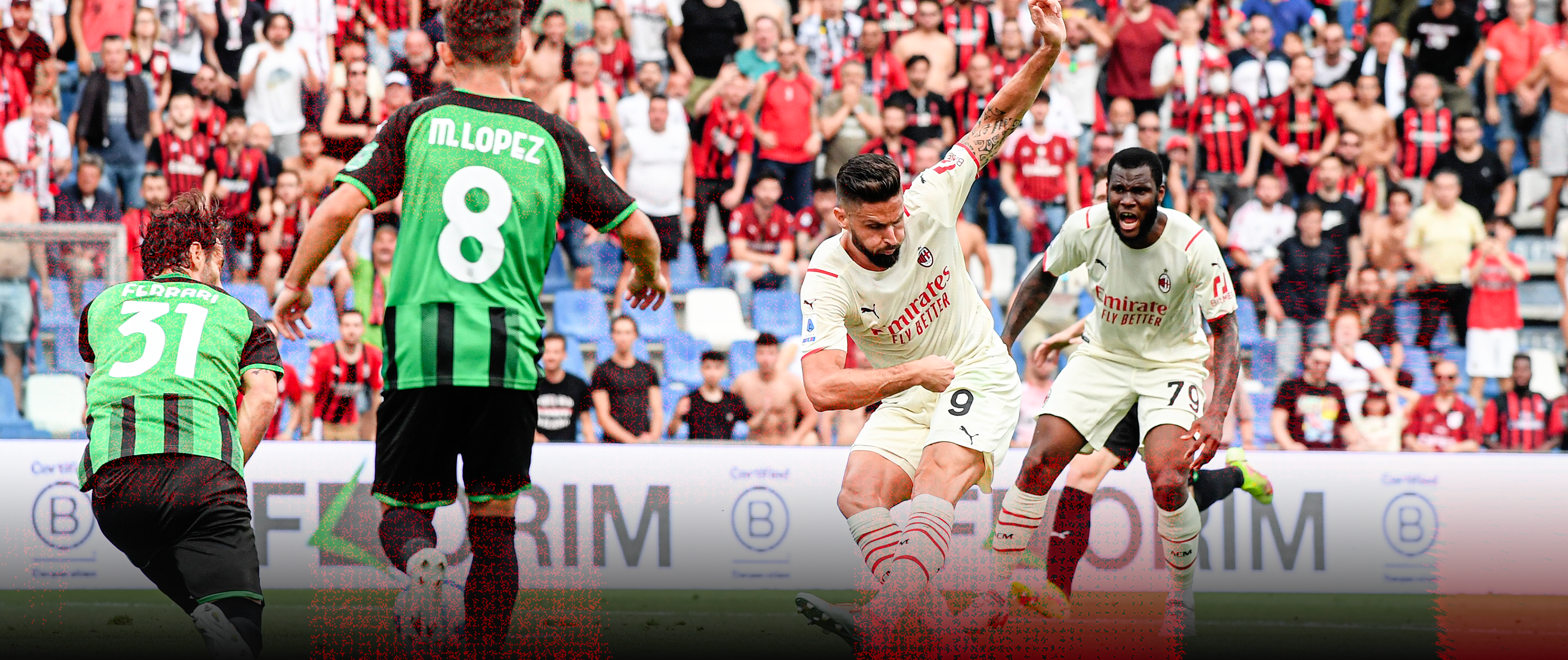 TIME MACHINE: SASSUOLO vs. AC MILAN