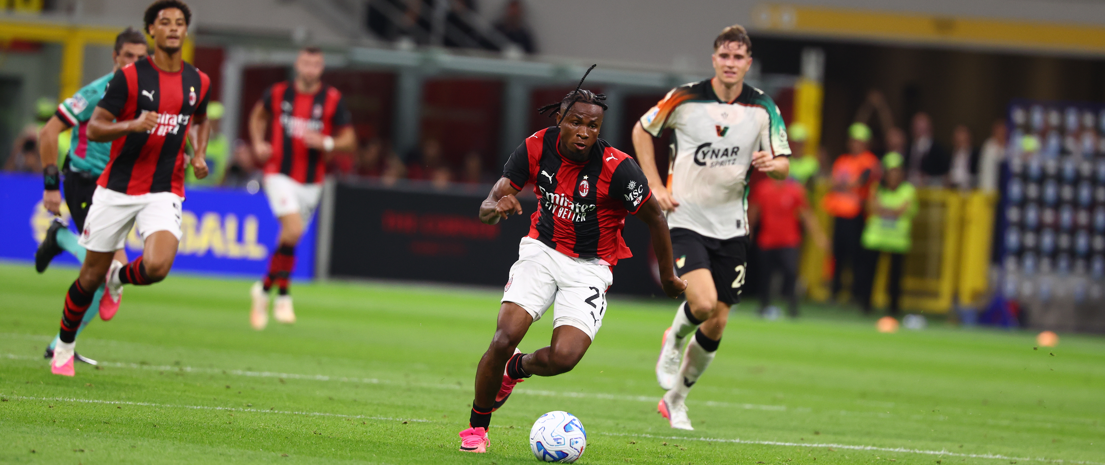 AC MILAN v VENEZIA: ALL THE NUMBERS FROM THE GAME