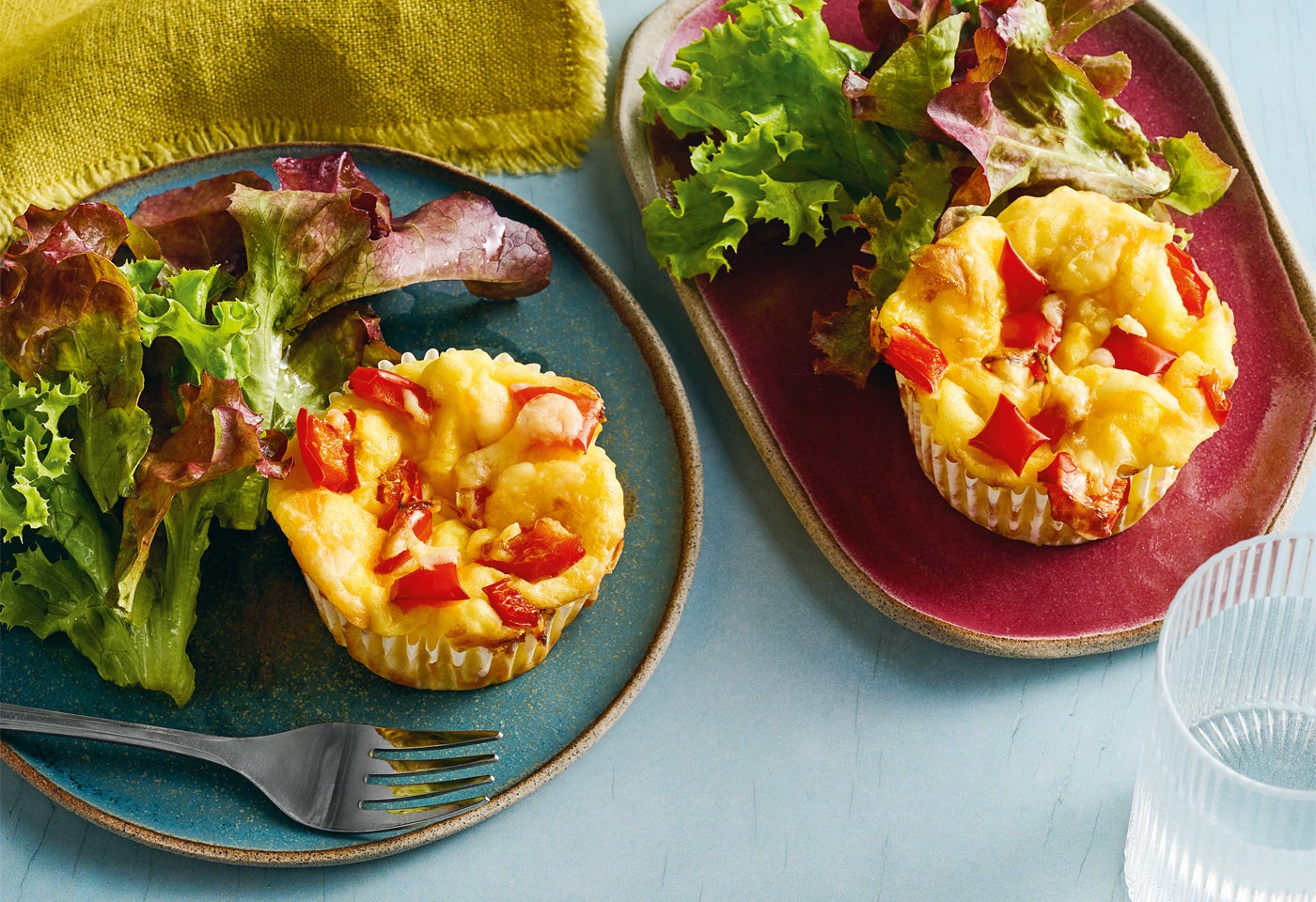 Erdäpfel-Käse-Muffins mit Paprika | BILLA