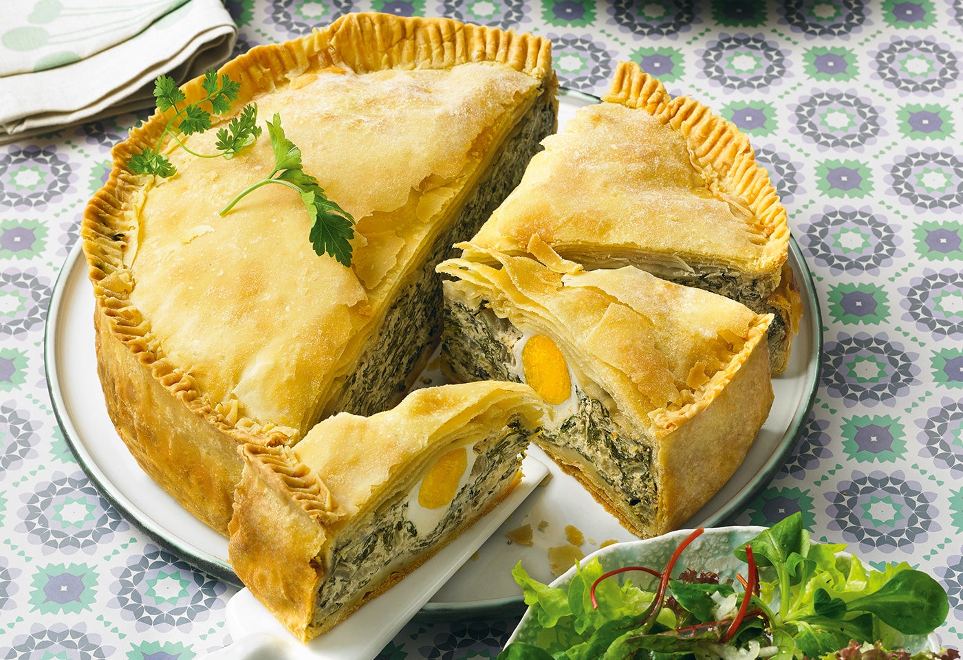 Torta Pasqualina Italienische Ostertorte mit Mangold und Eiern | BILLA