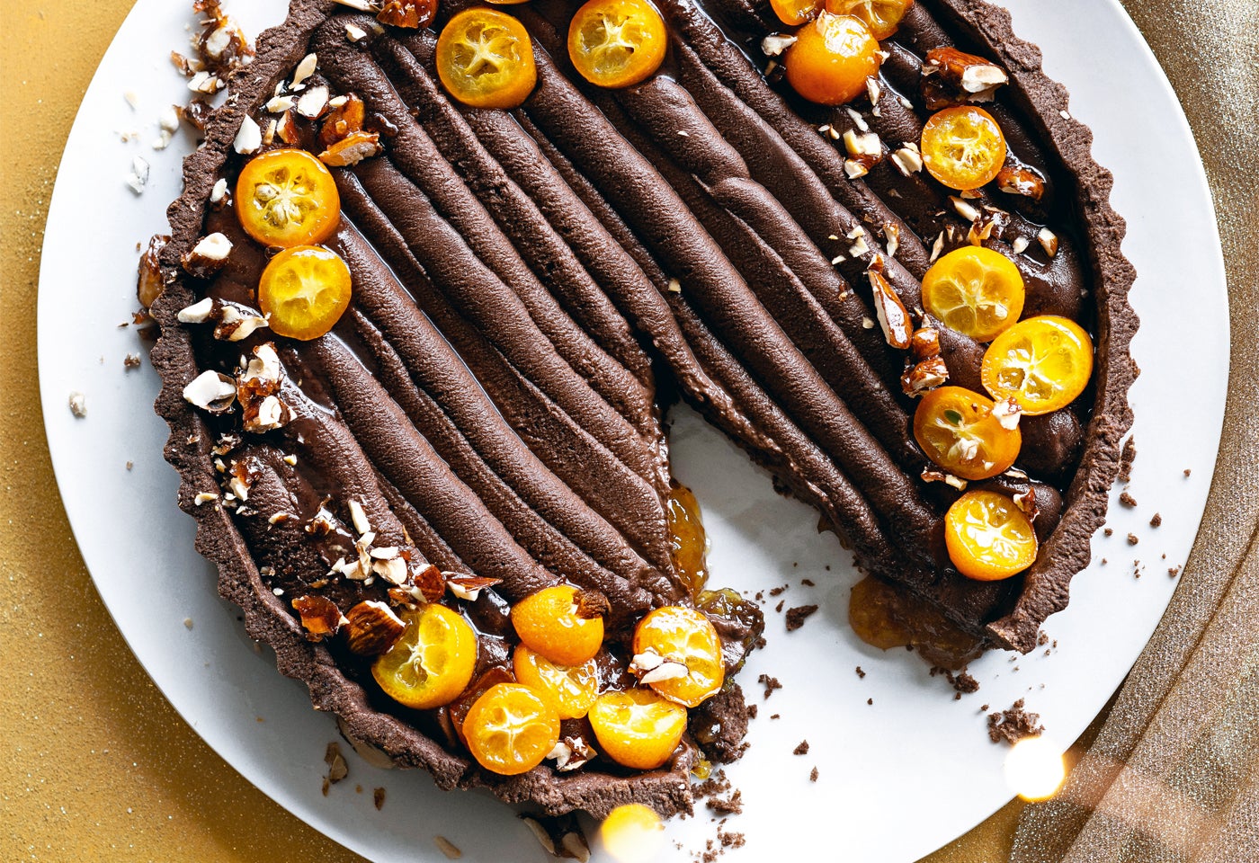 Trüffeltarte mit Kumquats | BILLA