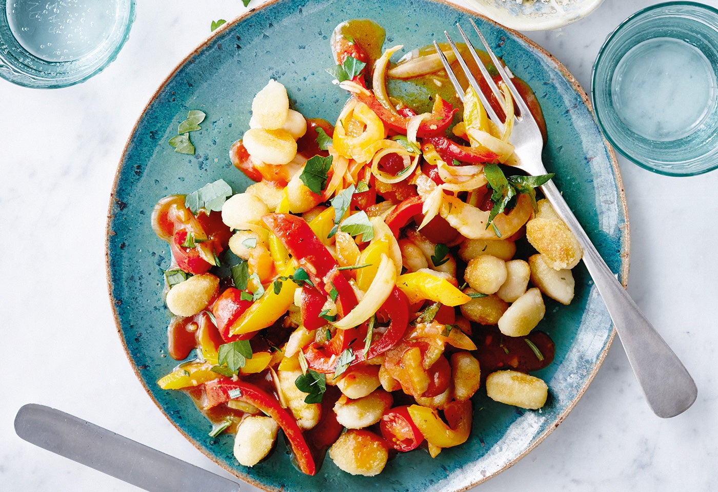 Gnocchi mit Paprikagemüse und Kräutern | BILLA