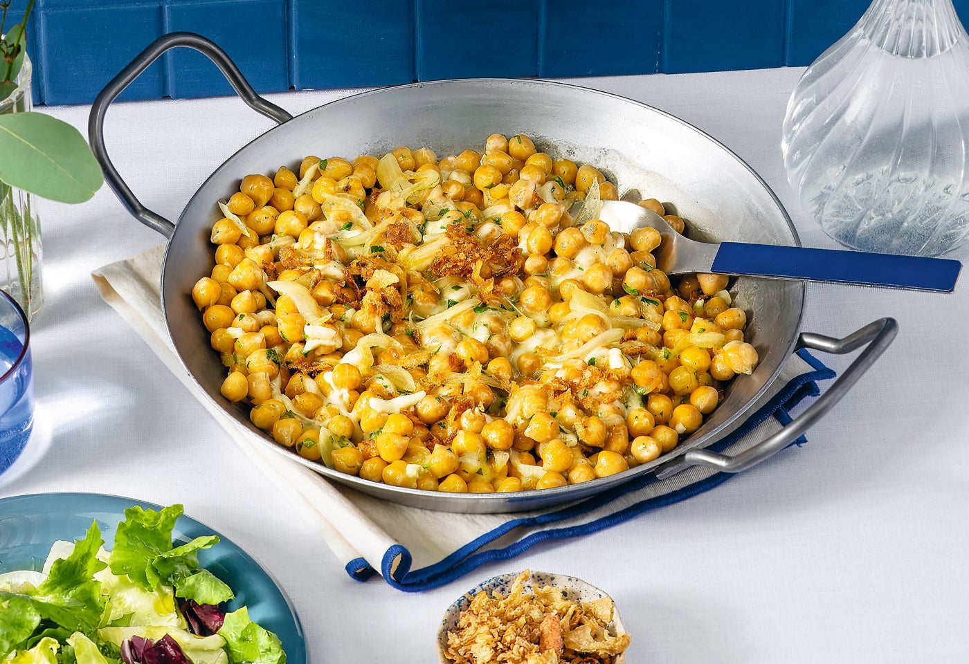 Kichererbsenpfanne à la Käsespätzle | BILLA