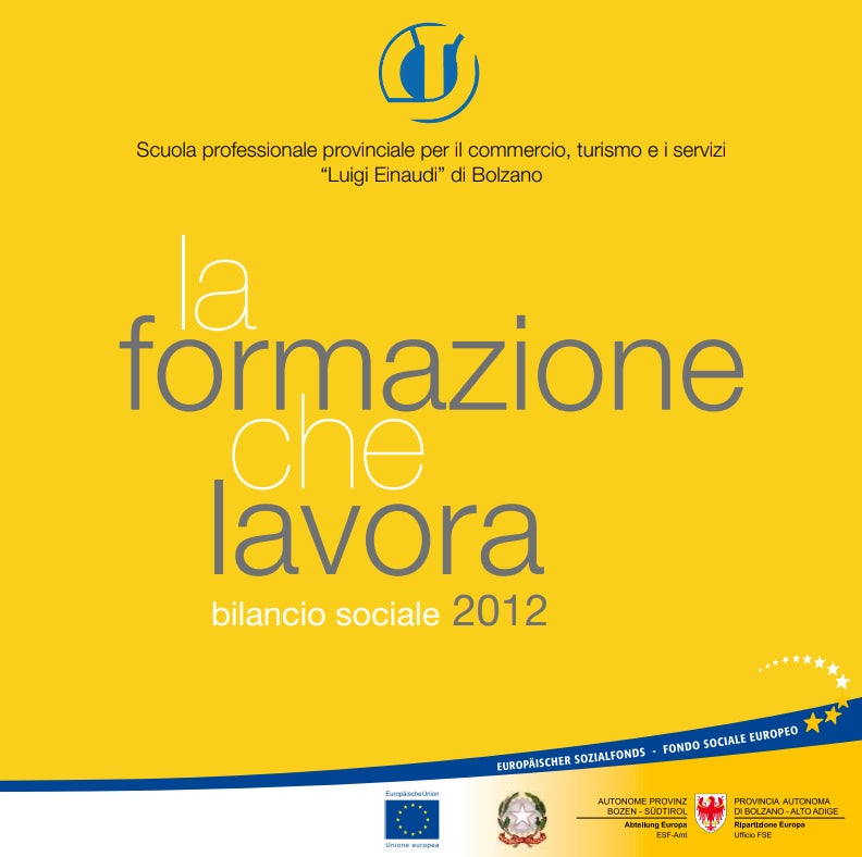 Bilancio Sociale 2012