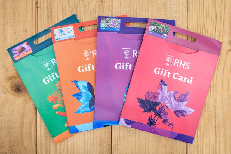 Use RHS Gift Cards to buy tickets for RHS Shows