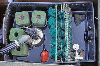 Choosing a pond filter