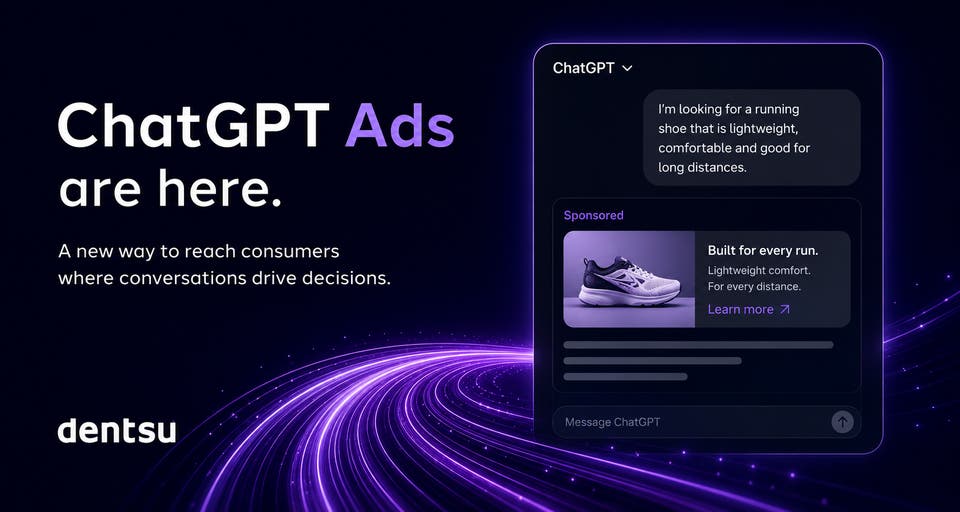 ChatGPT Ads are here. 