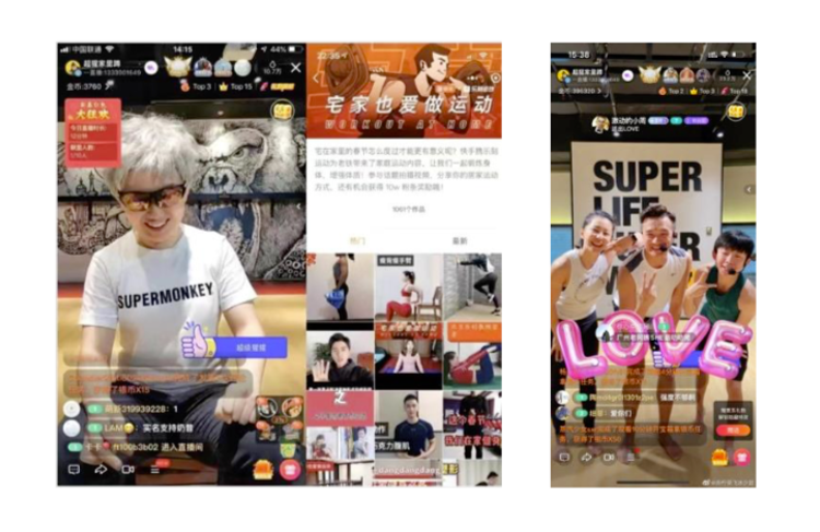 Covid-19 online workout trends