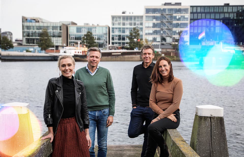 New dentsu board posing 