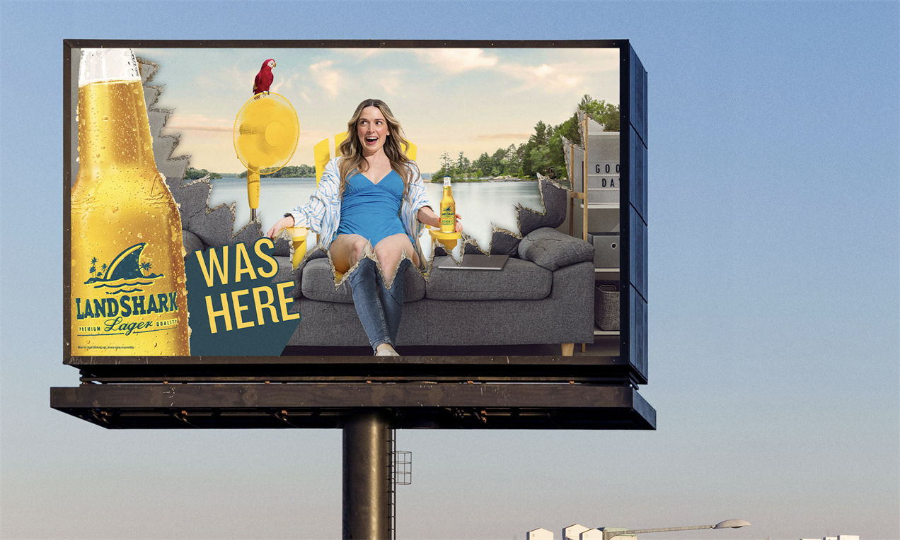 Image of LandShark billboard