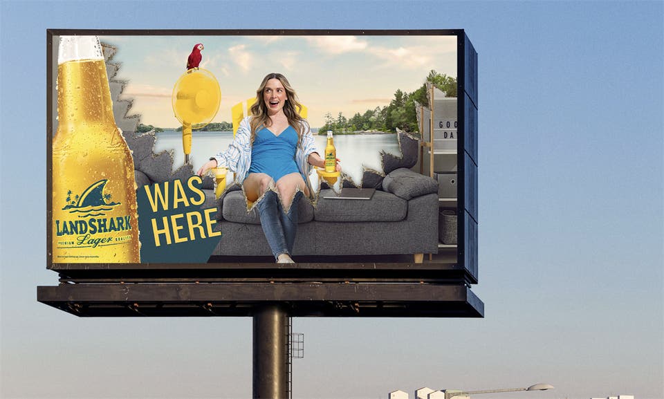 Image of LandShark billboard