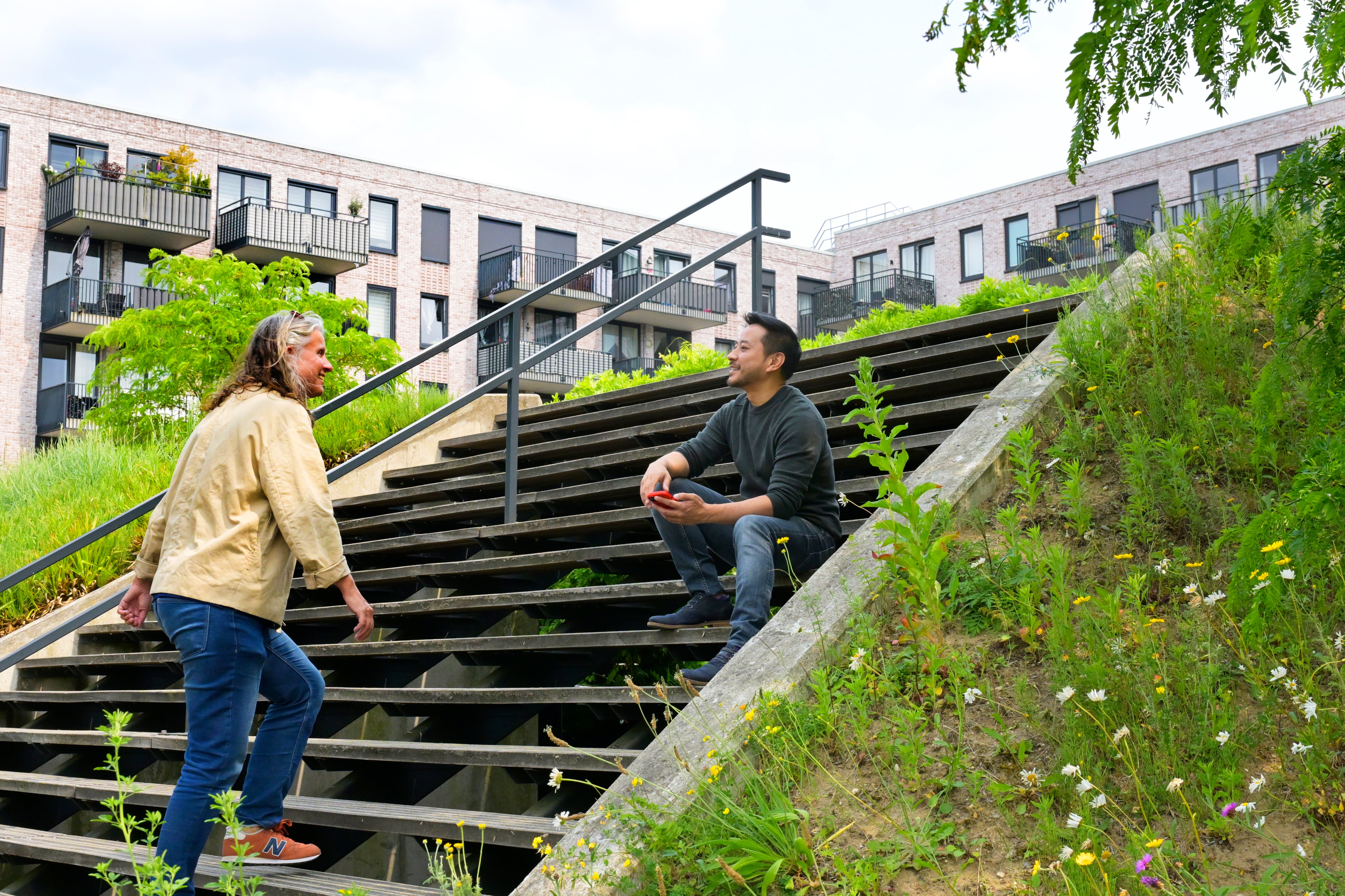 appartement en mensen
