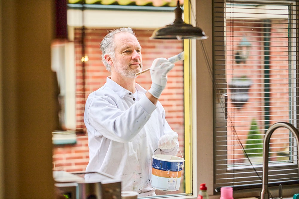 schilder verft kozijn