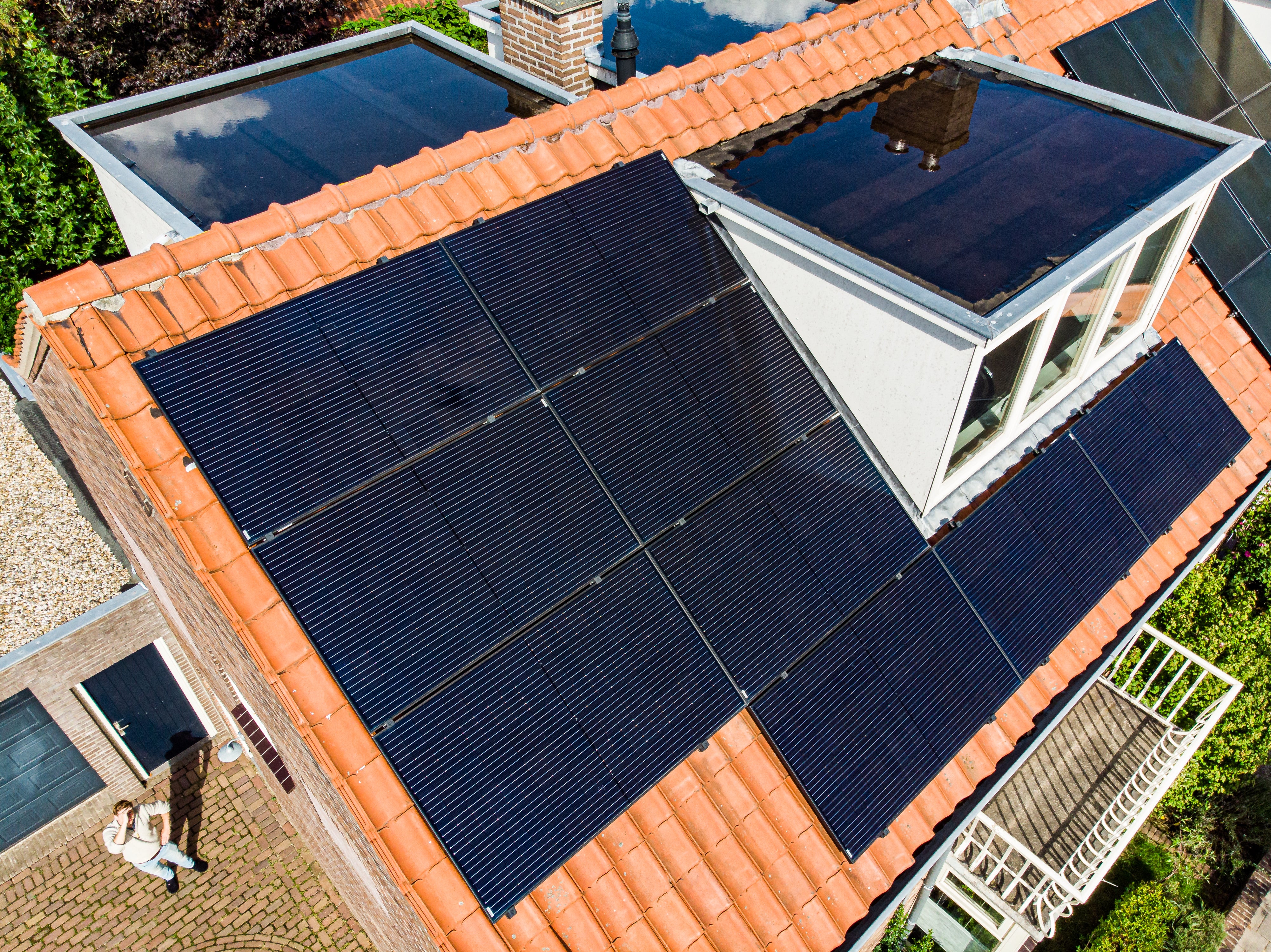 zonnepanelen wederopbouwwoning