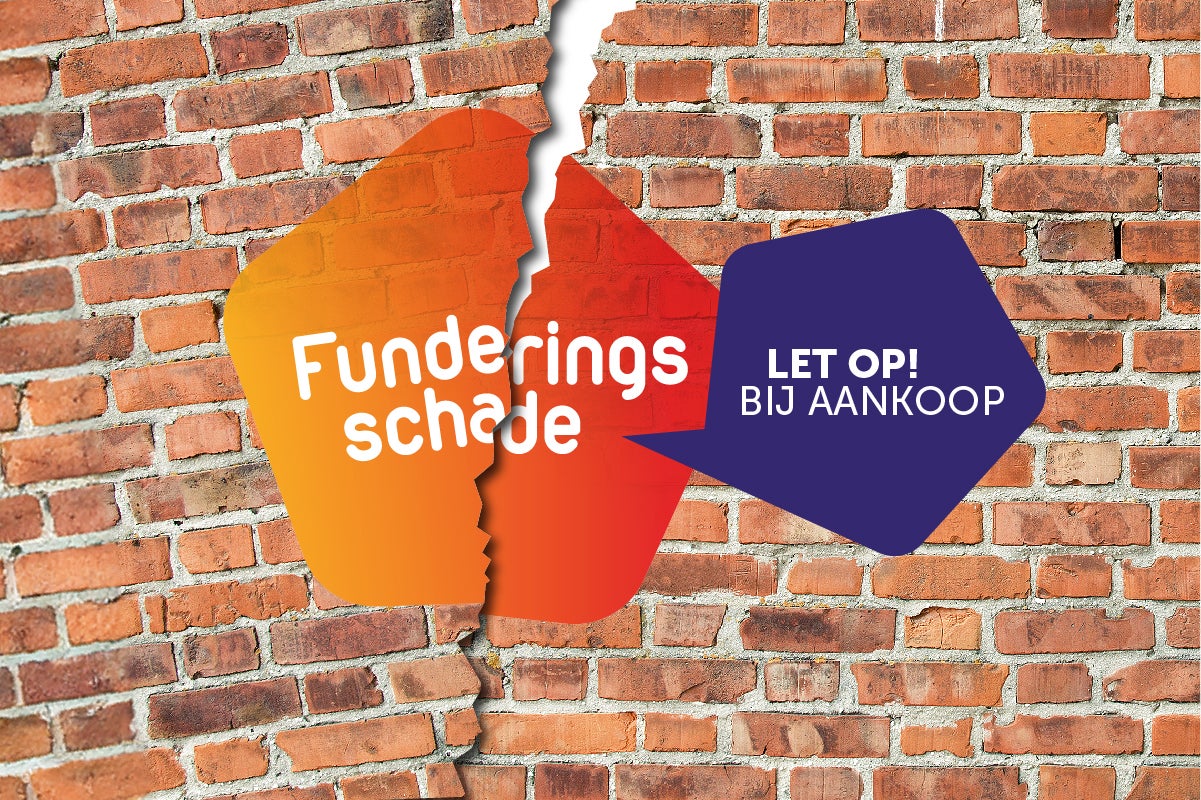 Let op de fundering bij aankoop nieuw huis