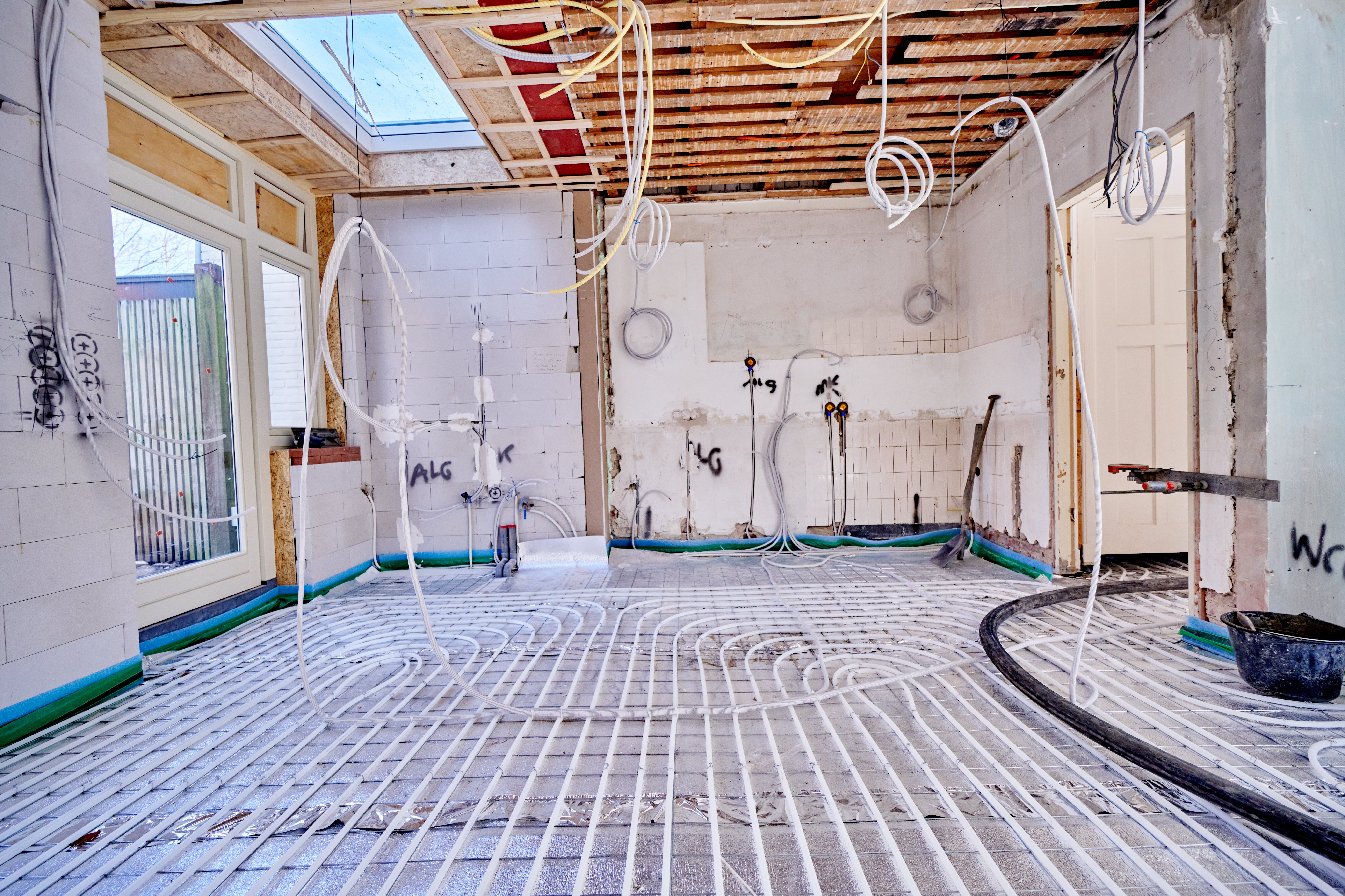 Vloerverwarming aanleggen