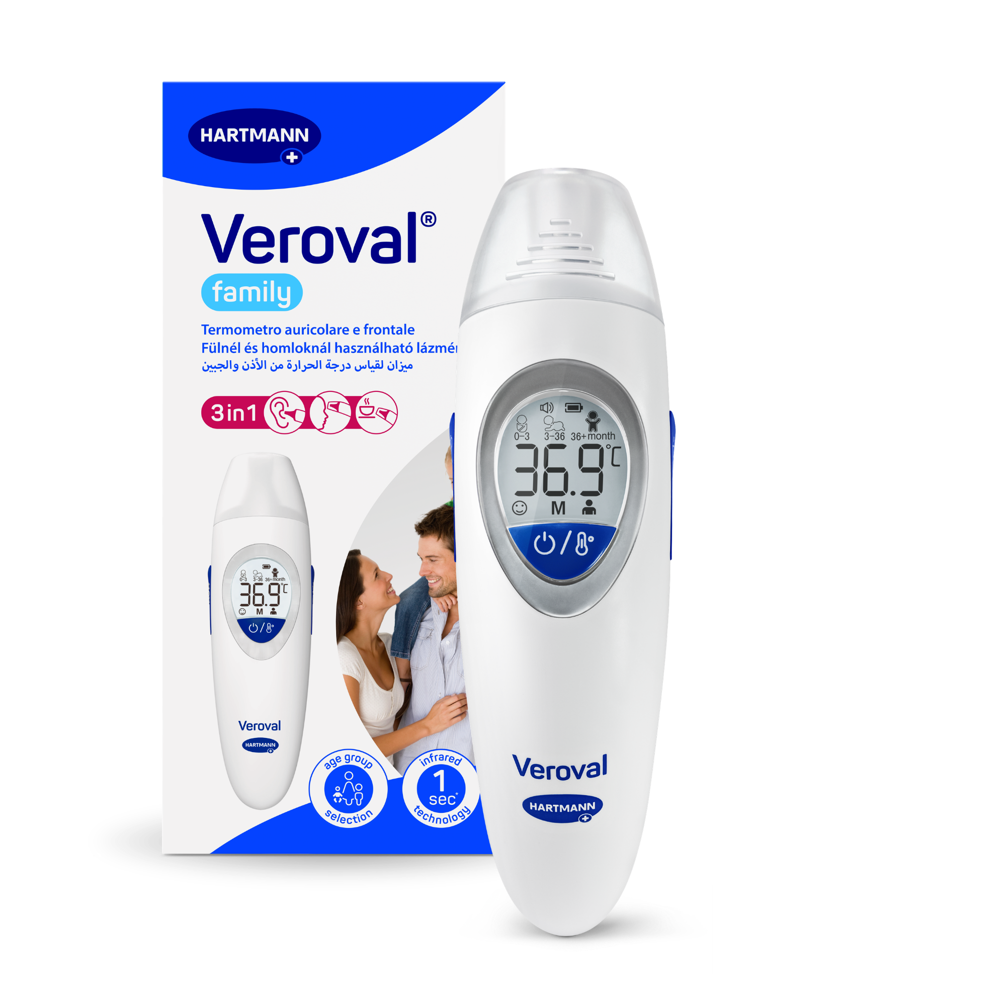 Veroval family termometro