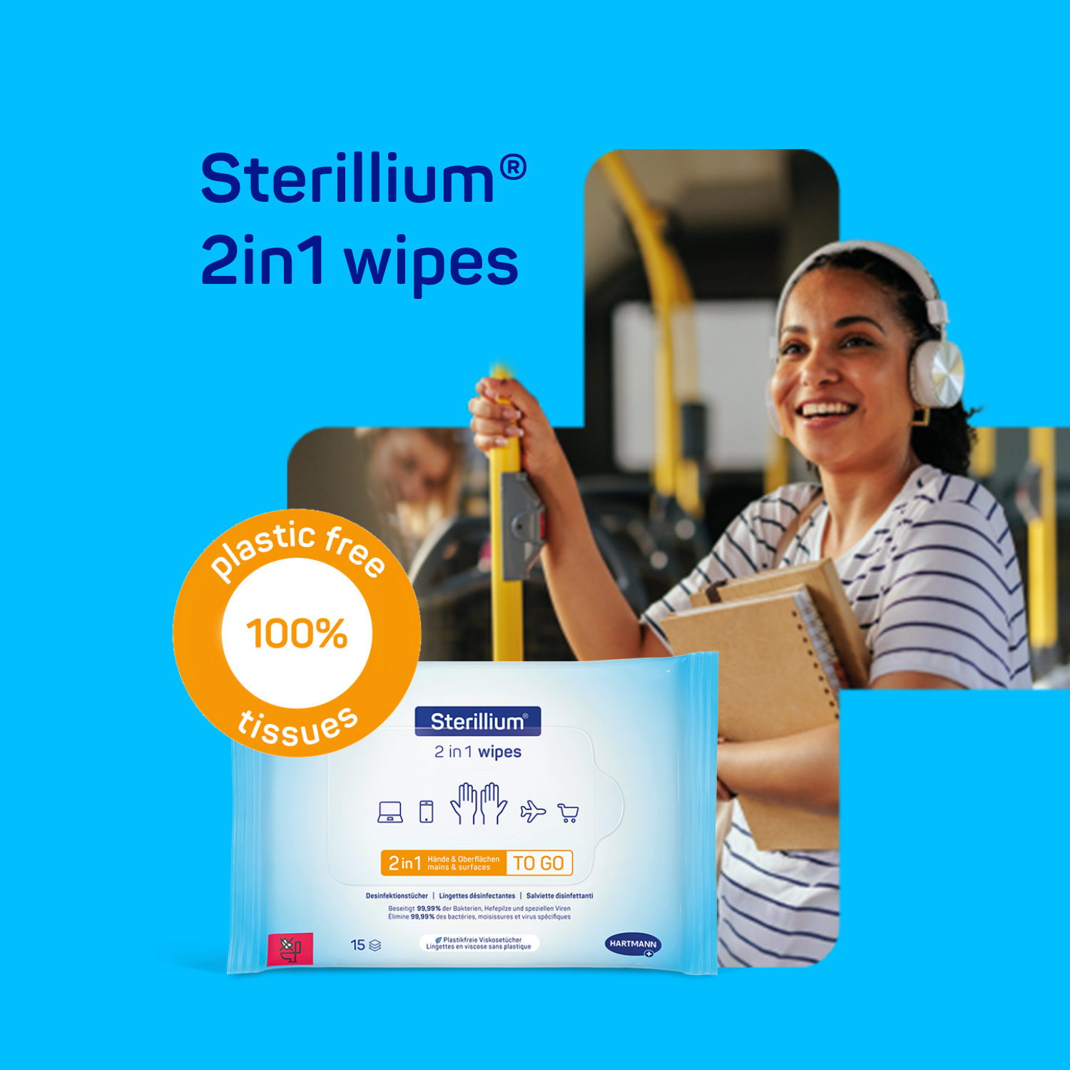 Sterillium 2in1 wipes