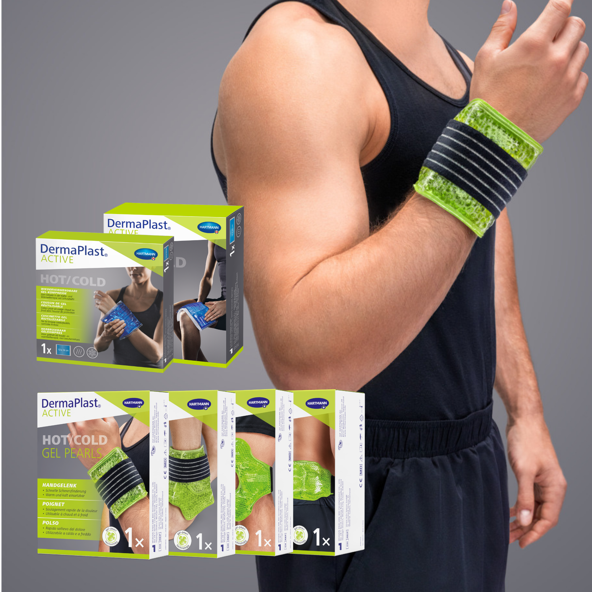 DermaPlast® ACTIVE Hot/Cold Gel Pearls | Wärme- & Kältetherapie bei Schmerzen