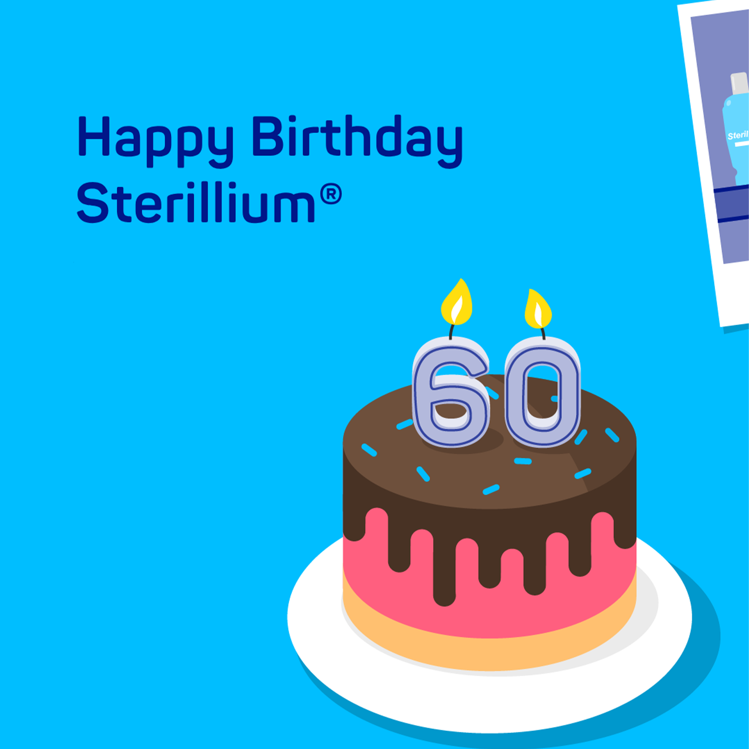 Sterillium® feiert den 60. Geburtstag