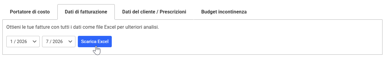 Rechnungsdaten Auswertung Analysis Ital