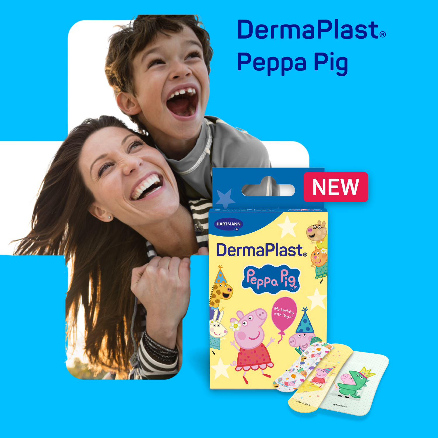 DermaPlast® Pflaster im Peppa Pig Design