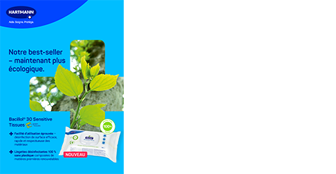 Folder Bacillol 30 Sensitive Green Tissues CH FR