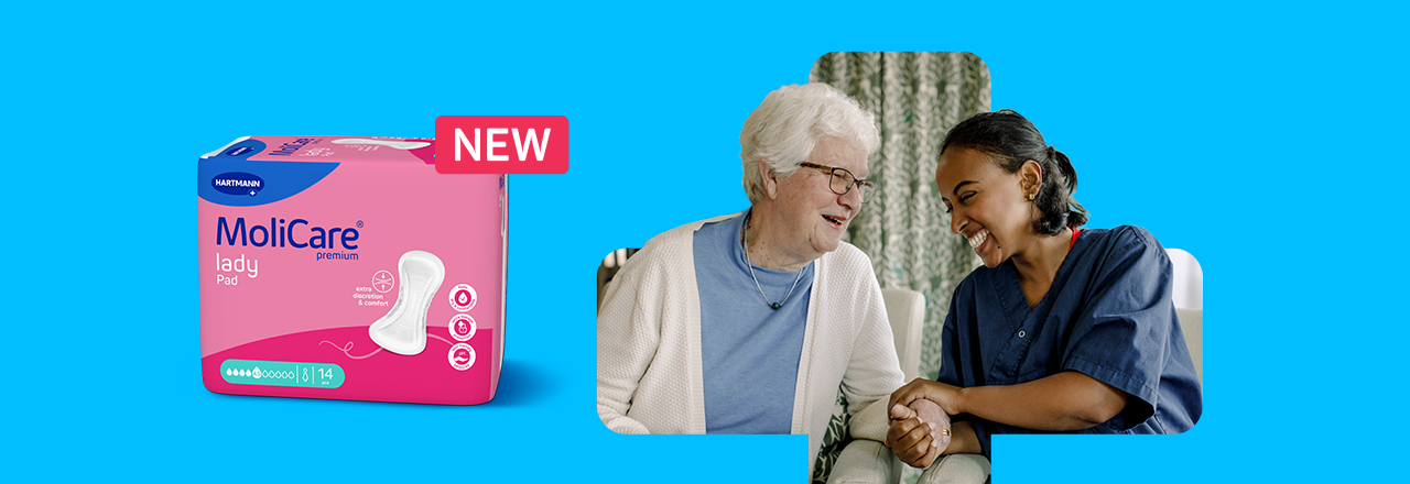 La nuova generazione di MoliCare® lady Pad - Disponibile ora
