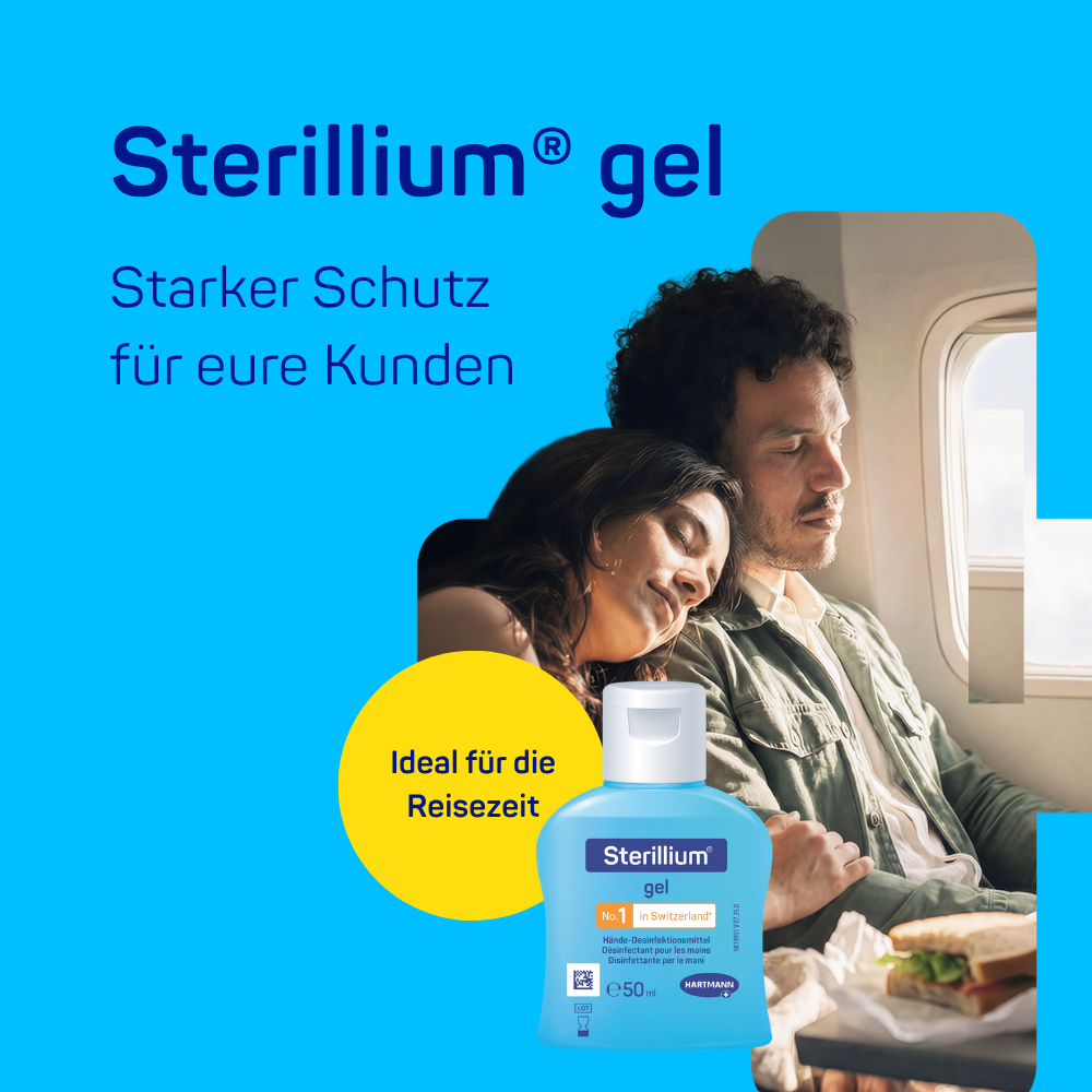 Sterilium® gel: Starker Schutz für eure Kunden