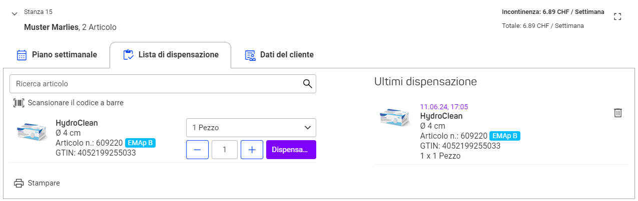 Dispensazione