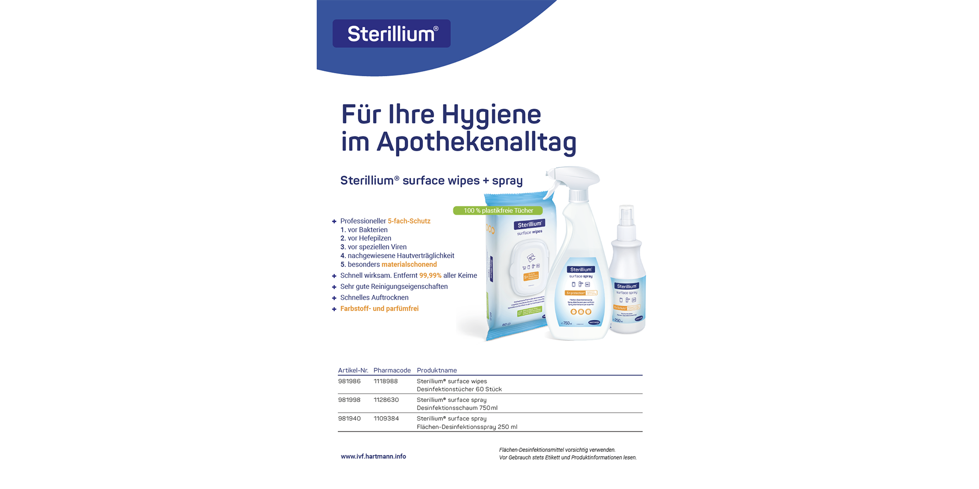 Folder Sterillium