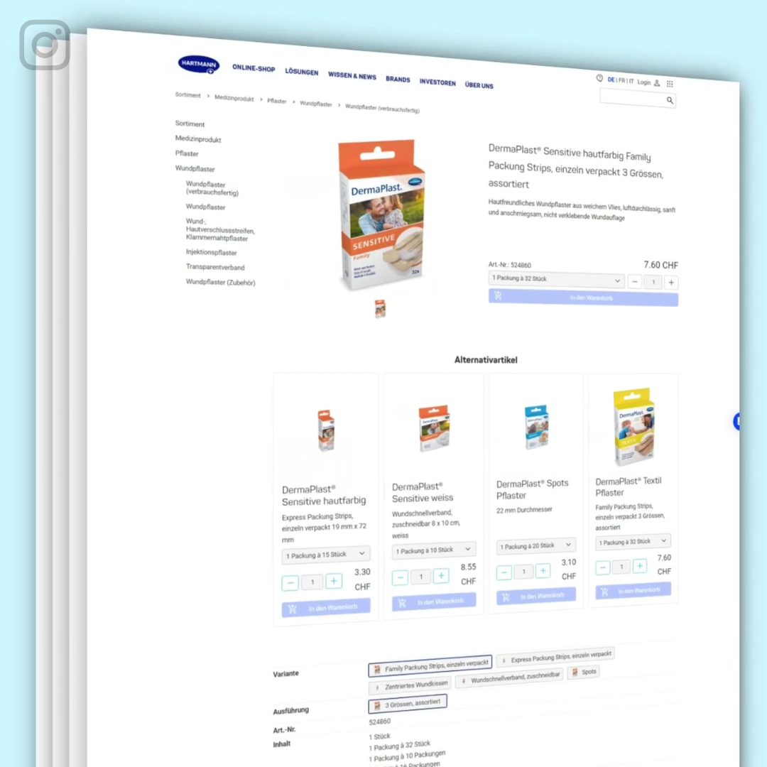 Unser Online-Shop easyOrder