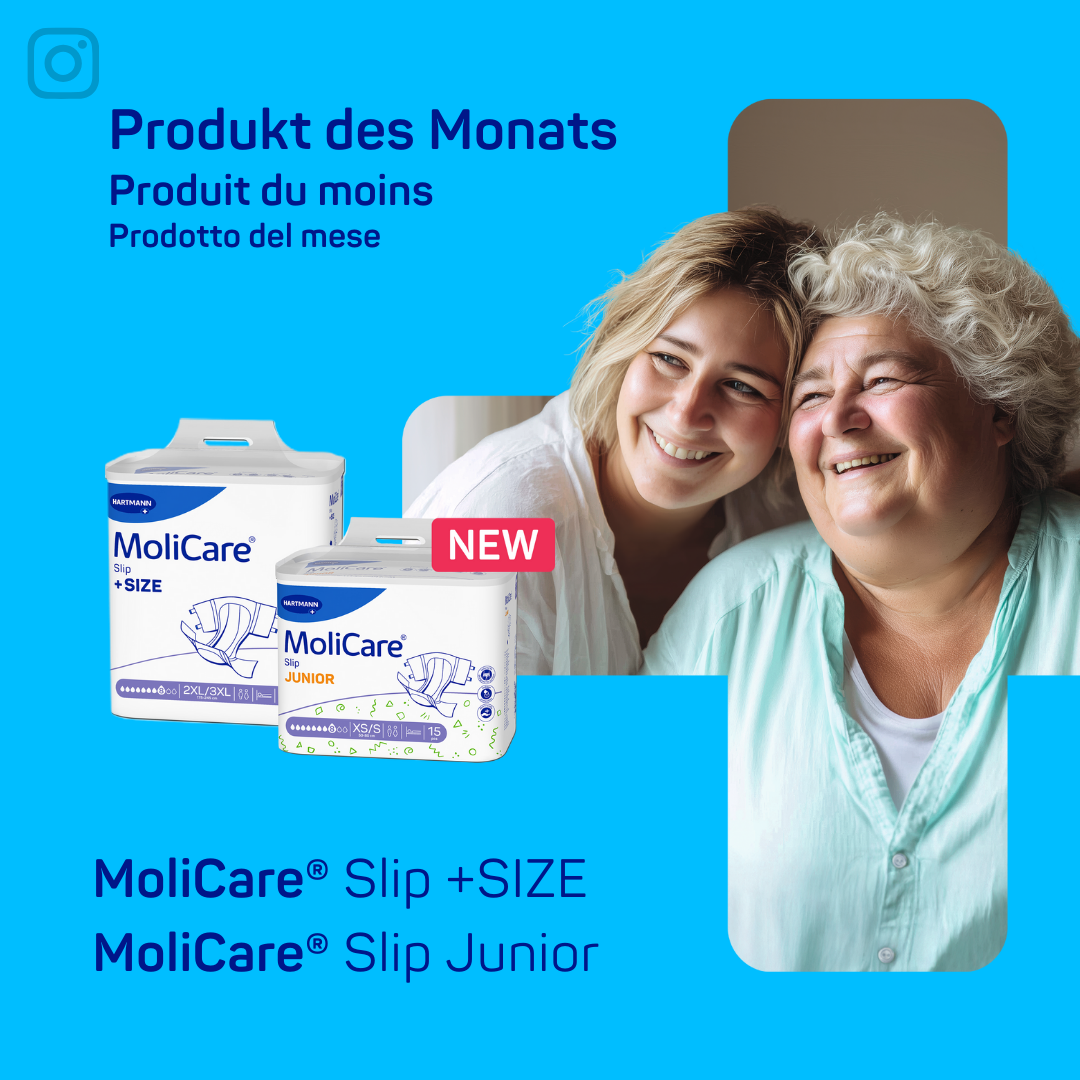 Produkt des Monats - MoliCare Slip Junior & +SIZE