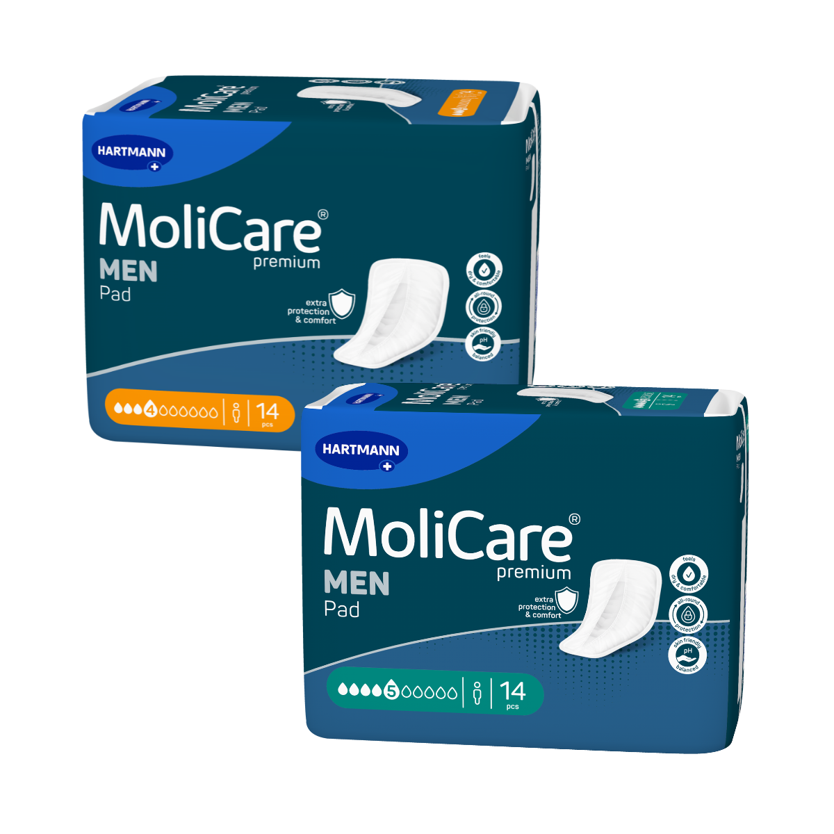 Produits MoliCare® pour l'incontinence modérée