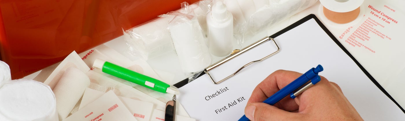 Checkliste Erste-Hilfe