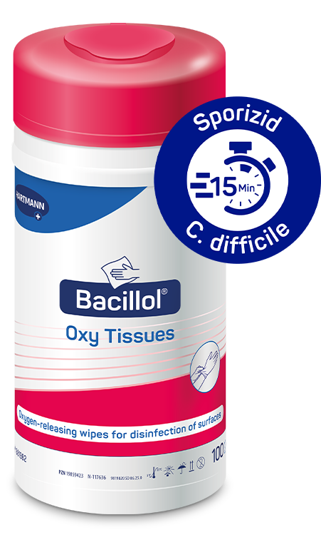Verpackung Bacillol Oxygen Tissues