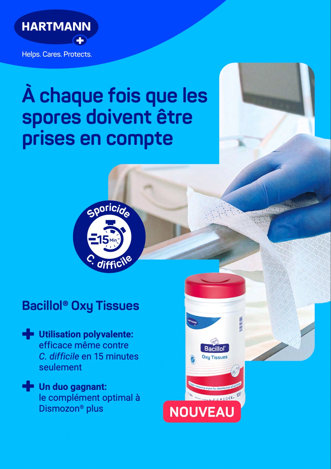 Bild Salesfolder Bacillol oxy tissues fr