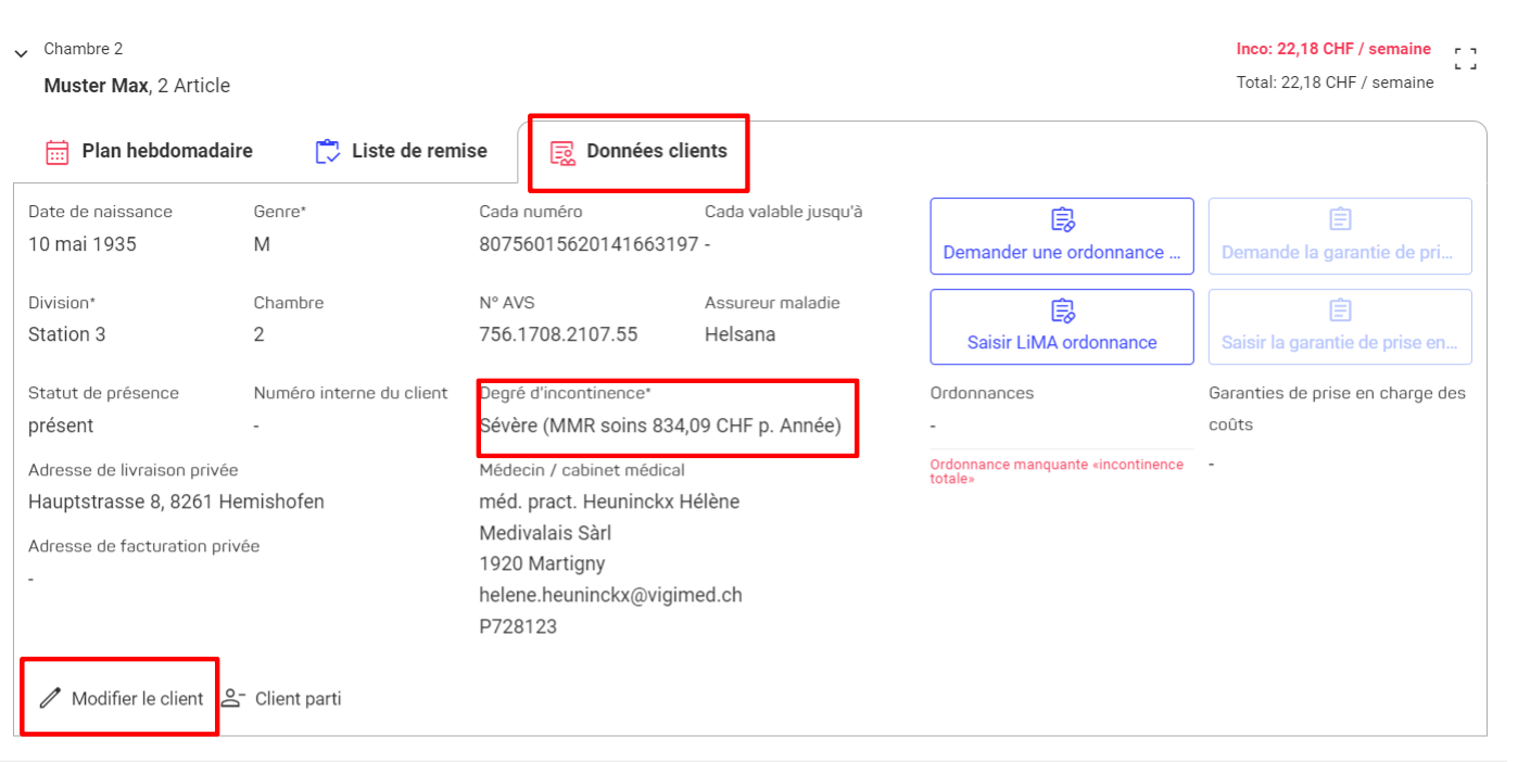 inkoschweregrad FR