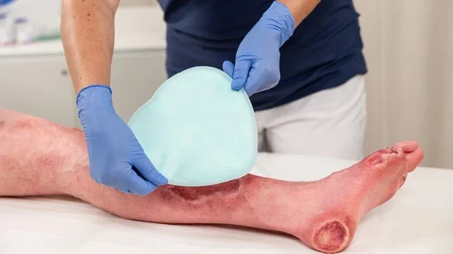 Anwendungsbeispiel Wundauflage Zetuvit Plus
