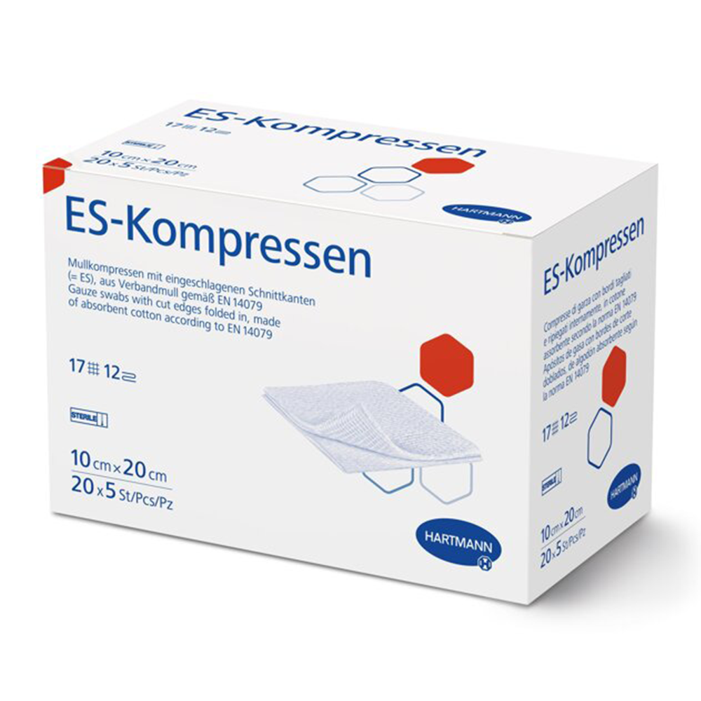 ES Kompressen Typ 17 unsteril 5x5
