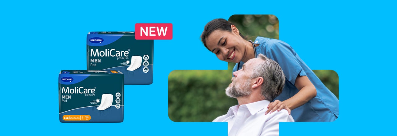 La nuova generazione MoliCare® MEN PAD 