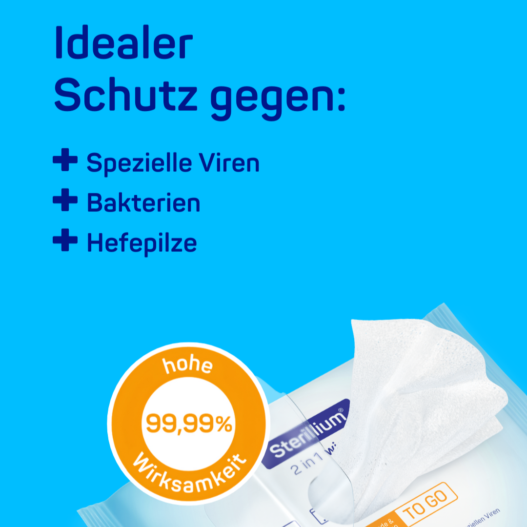 Sterillium® 2in1 wipes